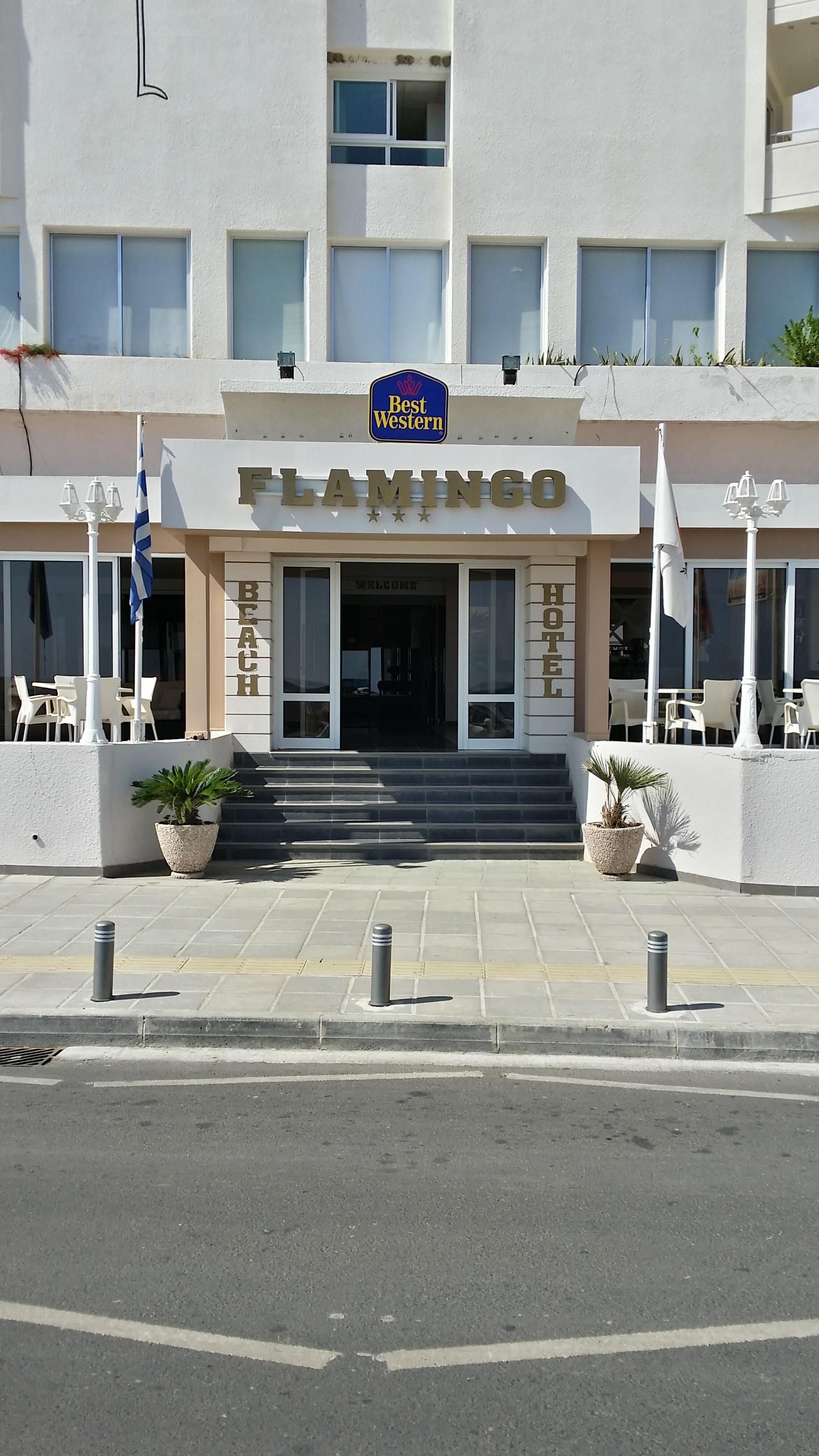 Flamingo Beach Hotel Larnaca Exterior photo