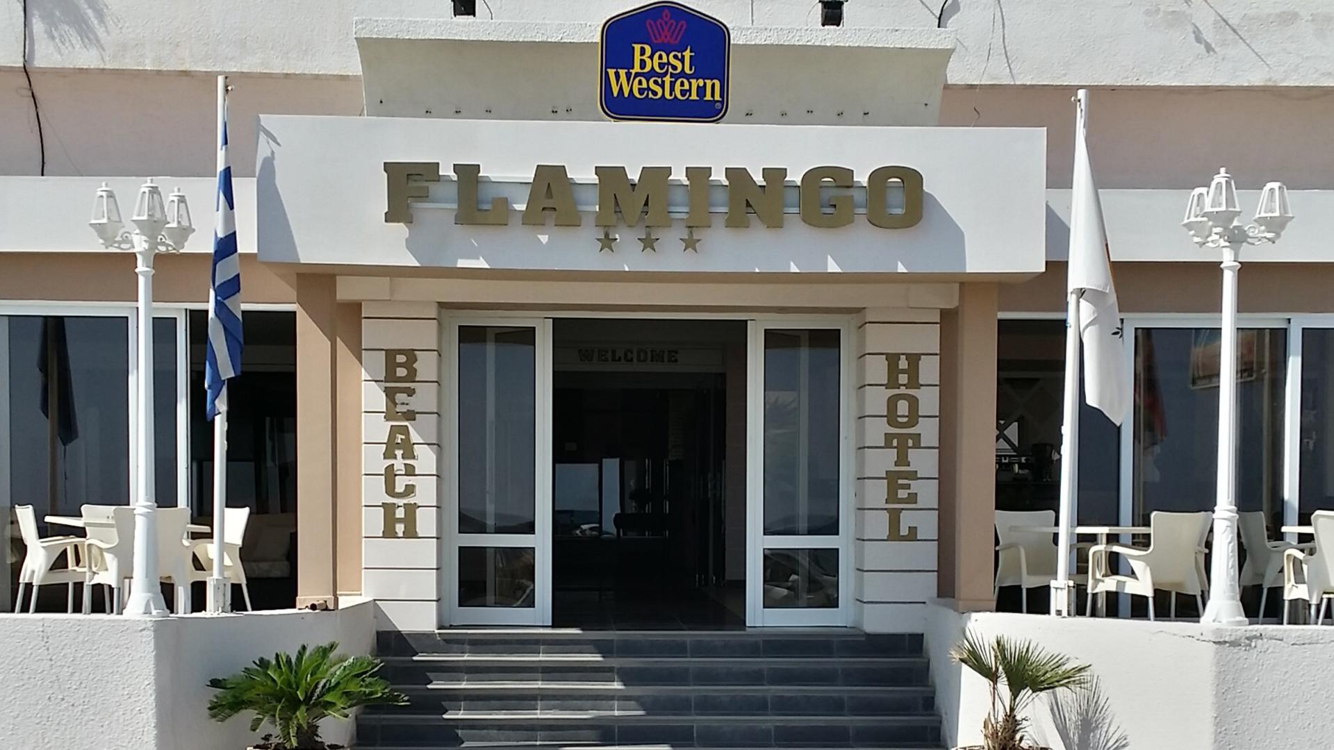 Flamingo Beach Hotel Larnaca Exterior photo